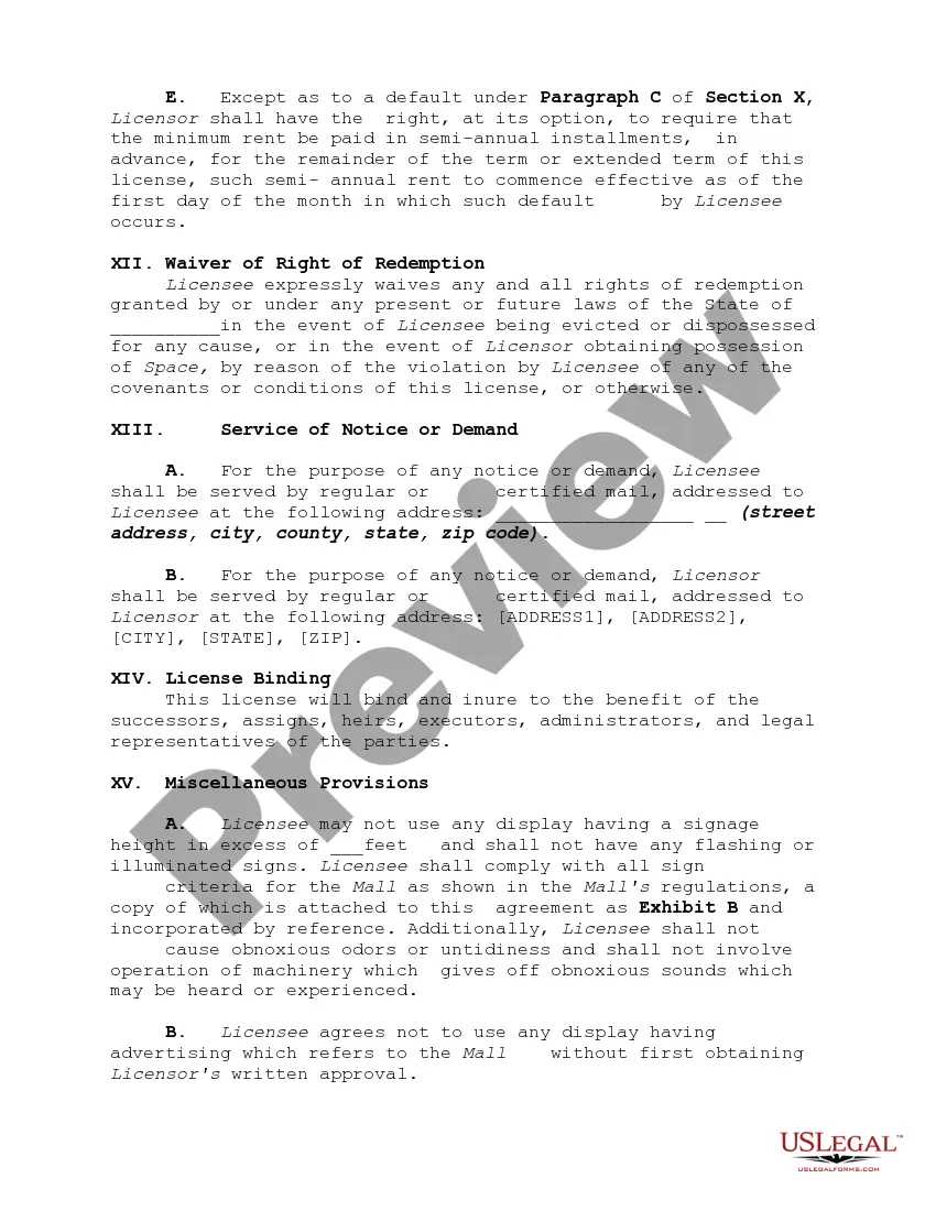 Get License to Operate a Kiosk Preview License to Operate a Kiosk