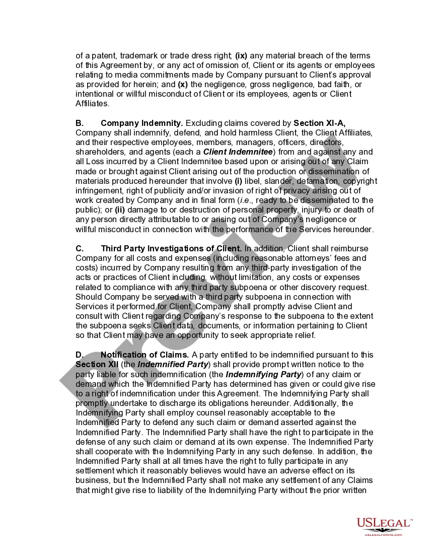 Get Agreement for Marketing and Brand Development Services Preview Agreement for Marketing and Brand Development Services