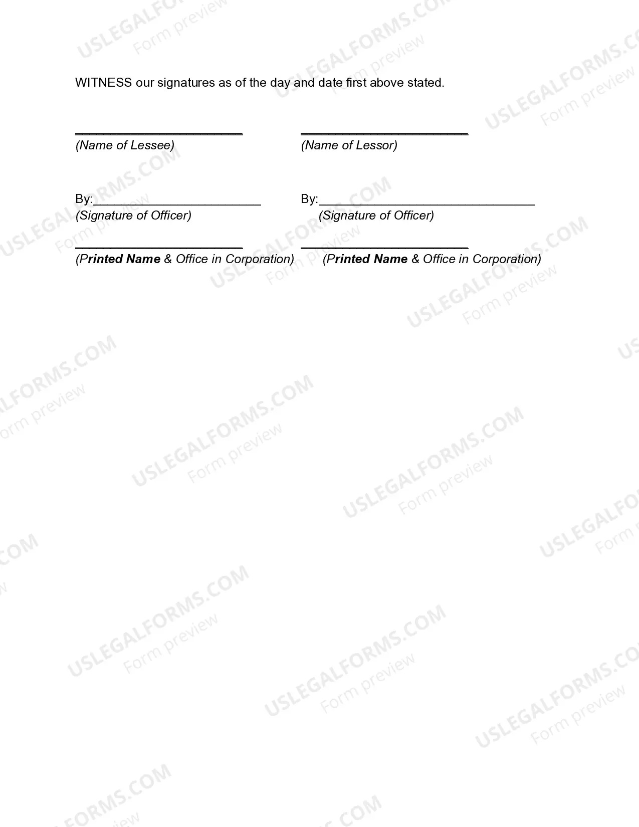 Preview Master Finance Lease Agreement