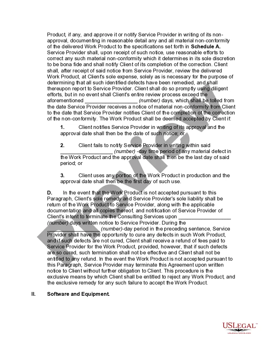 Preview Network Services Agreement
