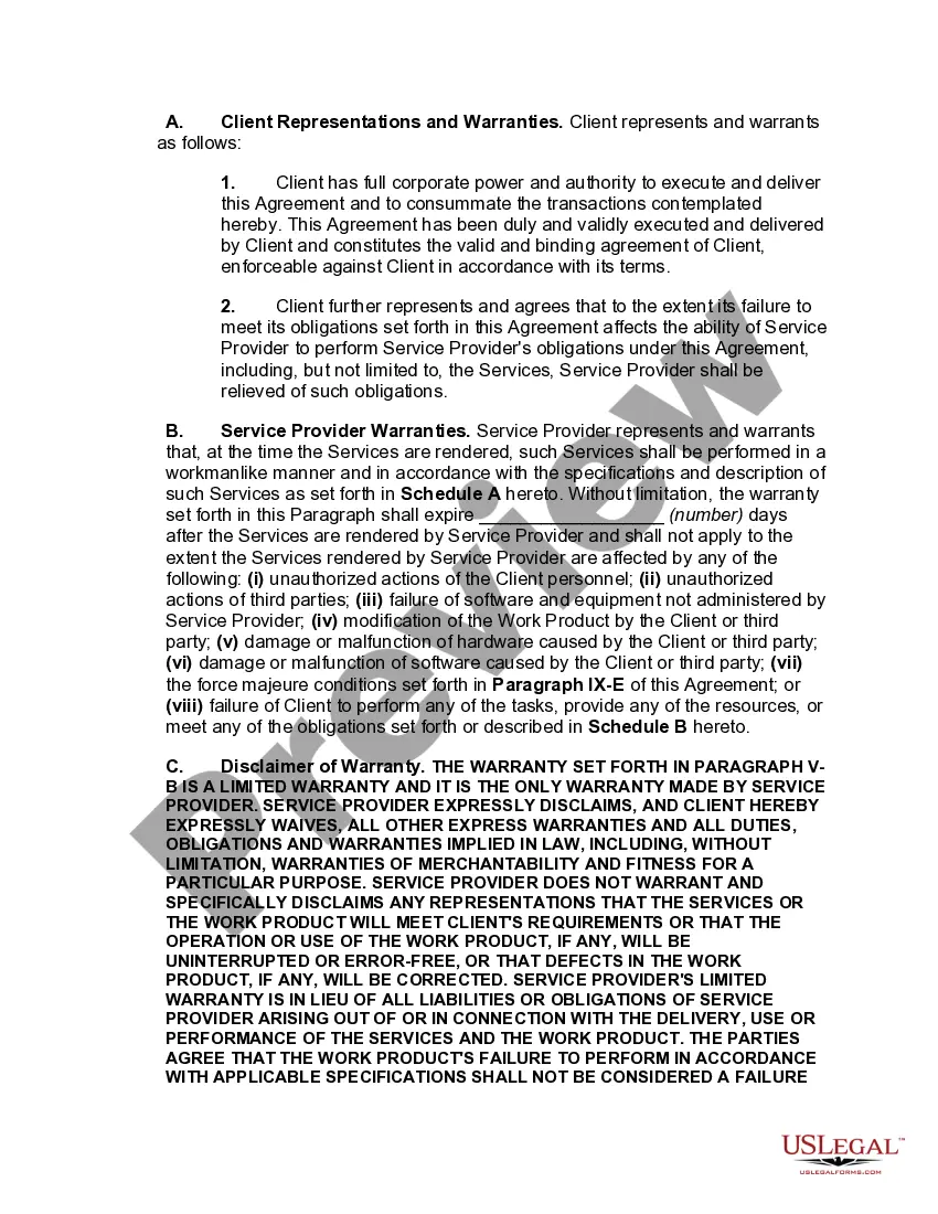 Preview Network Services Agreement