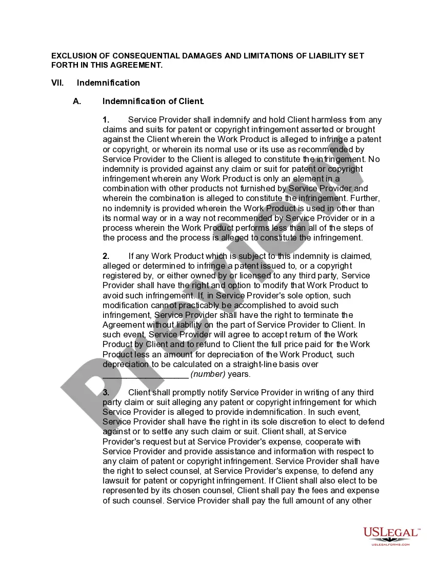 Preview Network Services Agreement