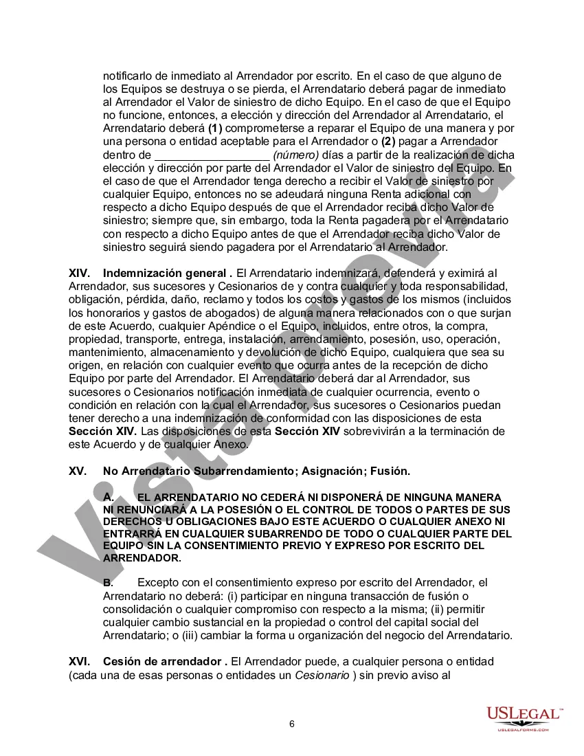 Preview Contrato de arrendamiento de equipo maestro