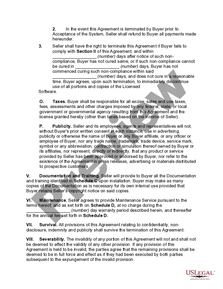 Get Turnkey Hardware and Software Agreement Preview Turnkey Hardware and Software Agreement