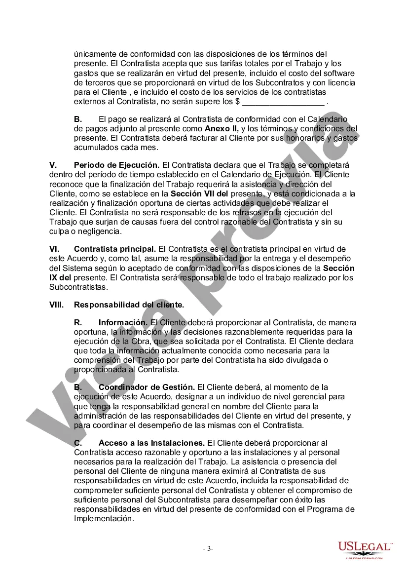 Preview Acuerdo para la Adquisición e Integración del Sistema