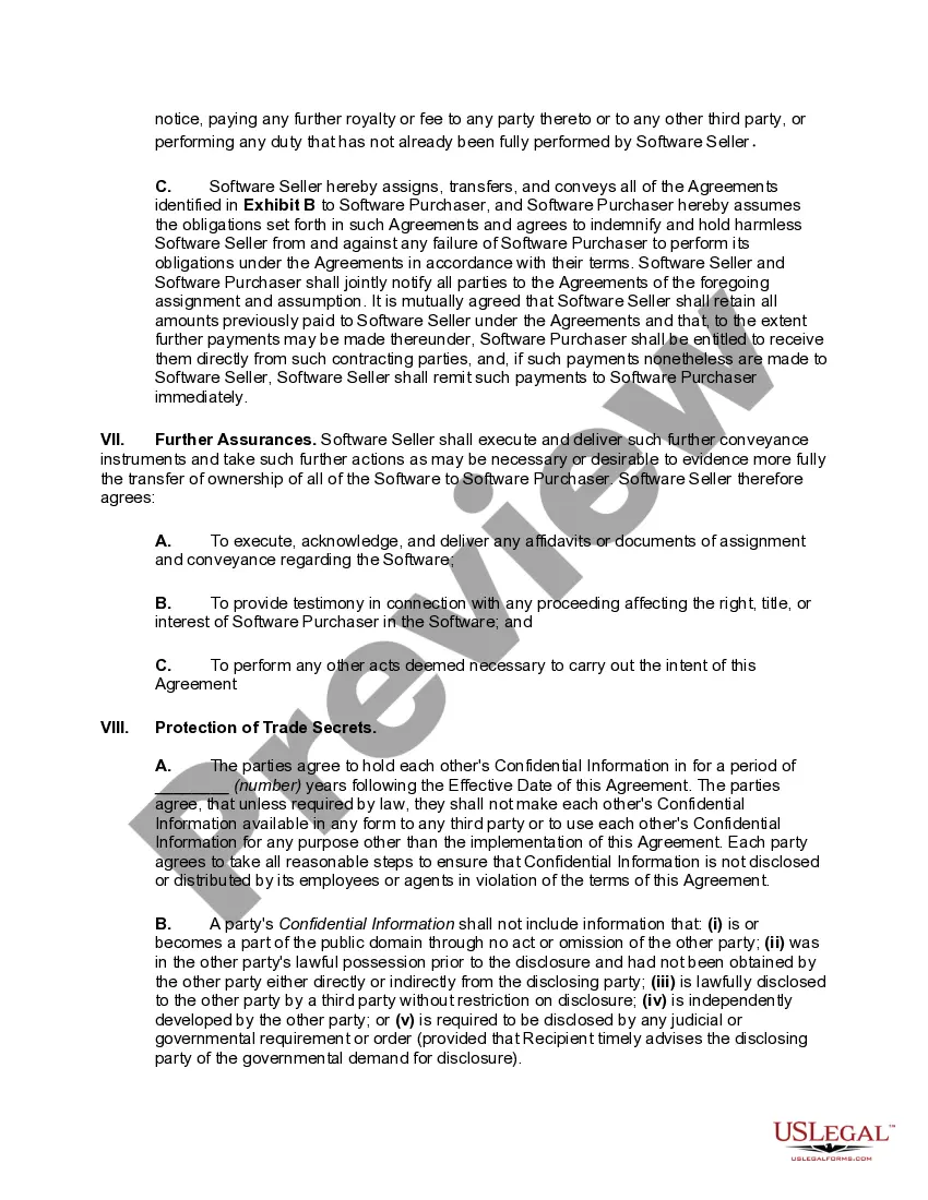 Get Software Acquisition Agreement Preview Software Acquisition Agreement