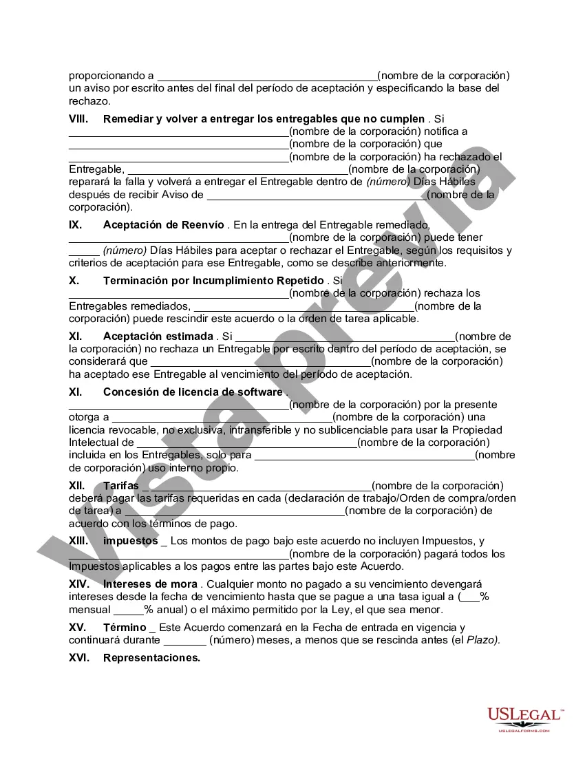 Preview Acuerdo de Servicios de Integración