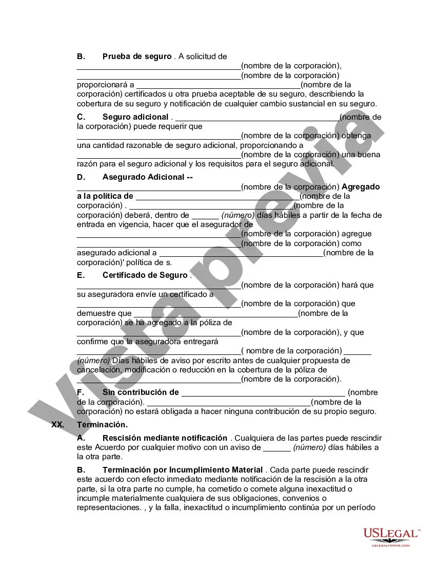 Preview Acuerdo de Servicios de Integración