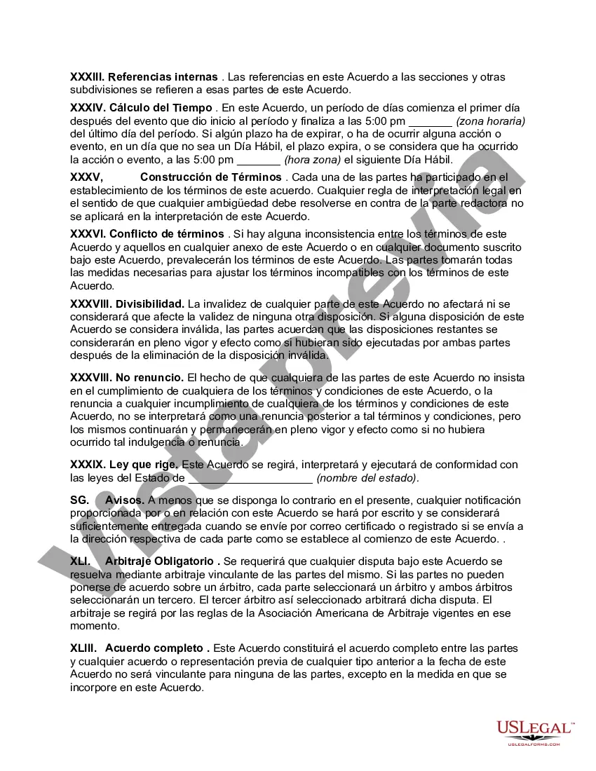 Preview Acuerdo de Servicios de Integración