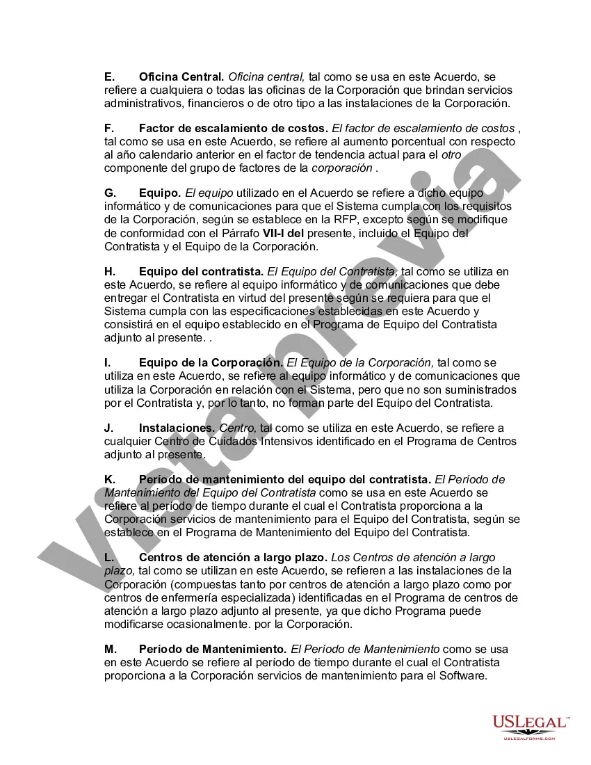 Preview Acuerdo de Adquisición de Sistema Informático para Servicios de Atención Médica