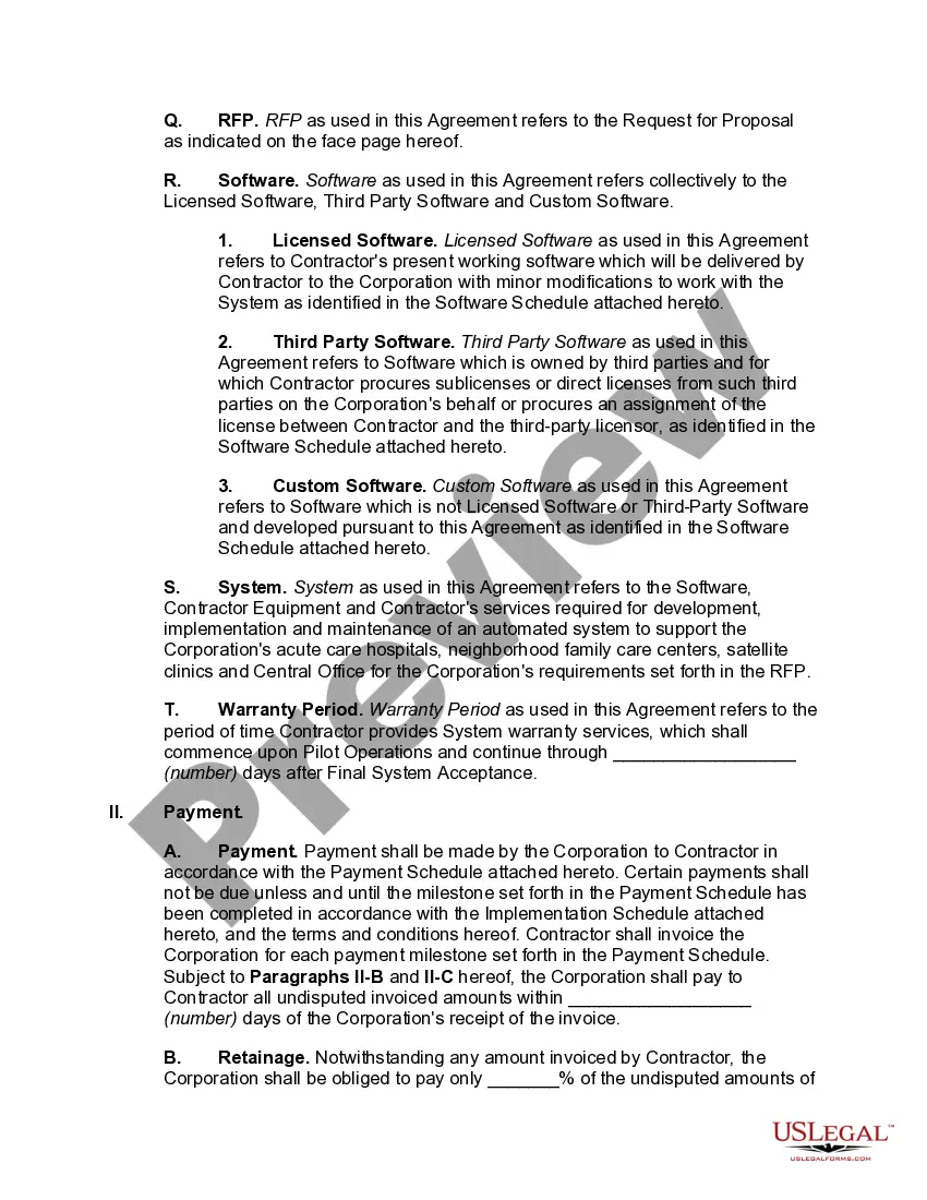 Get Computer System Acquisition Agreement for Health Care Services Preview Computer System Acquisition Agreement for Health Care Services