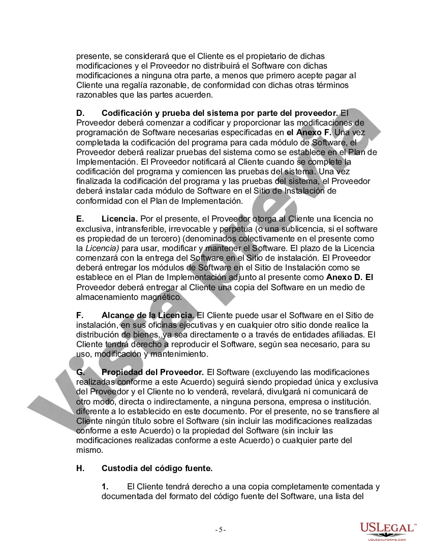 Preview Acuerdo de Adquisición e Integración del Sistema