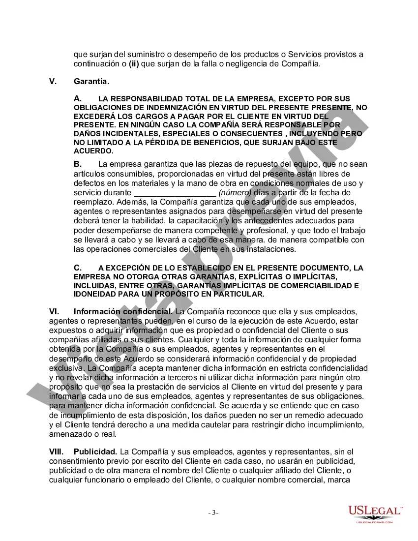 Preview Contrato de Servicios de Mantenimiento de Equipos y Software Orientado al Usuario