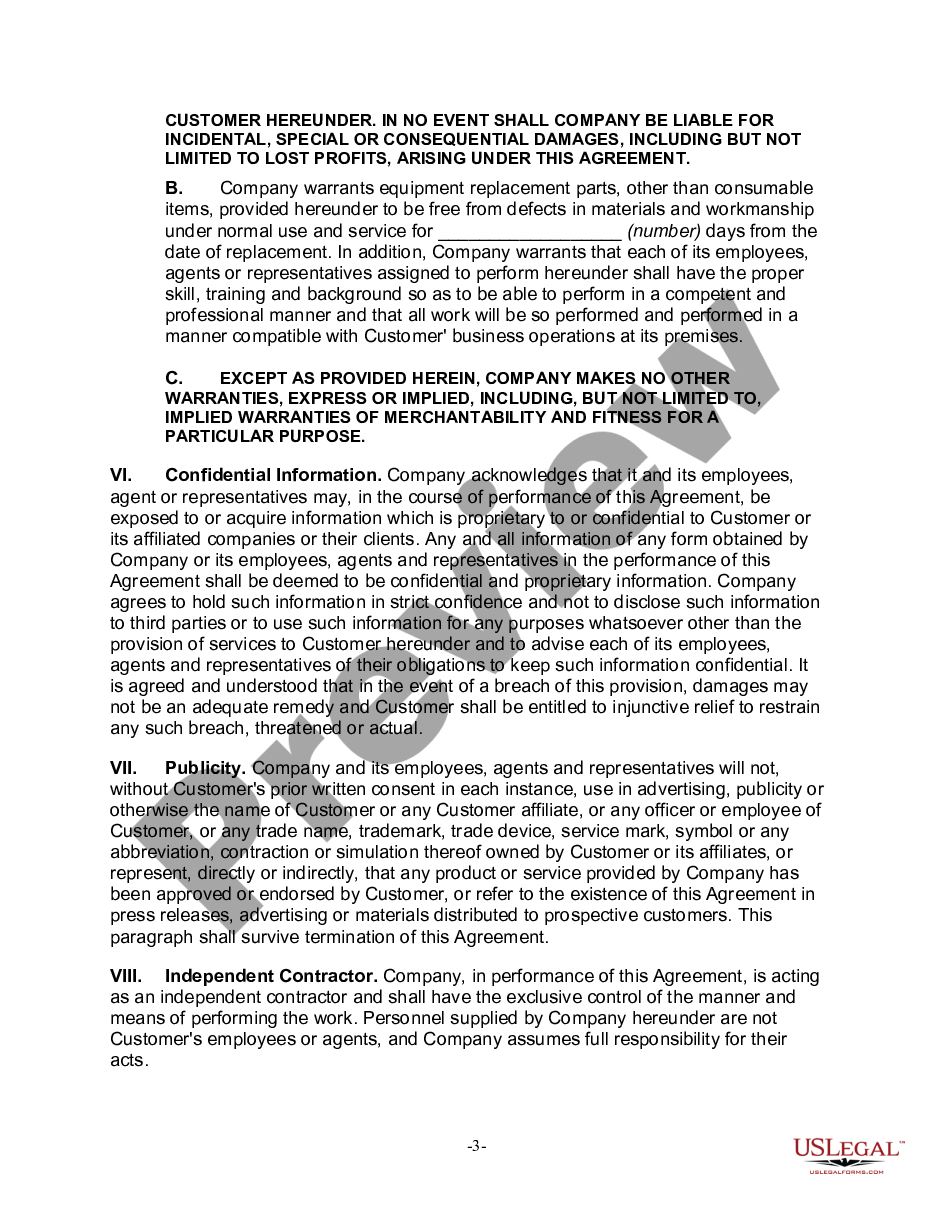 page 2 User Oriented Software and Equipment Maintenance Services Agreement preview