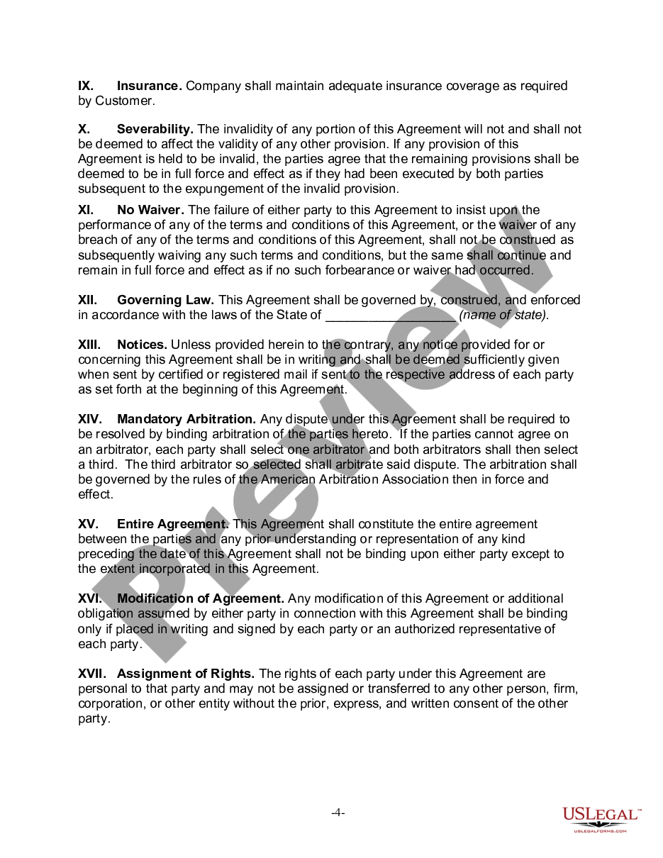 page 3 User Oriented Software and Equipment Maintenance Services Agreement preview
