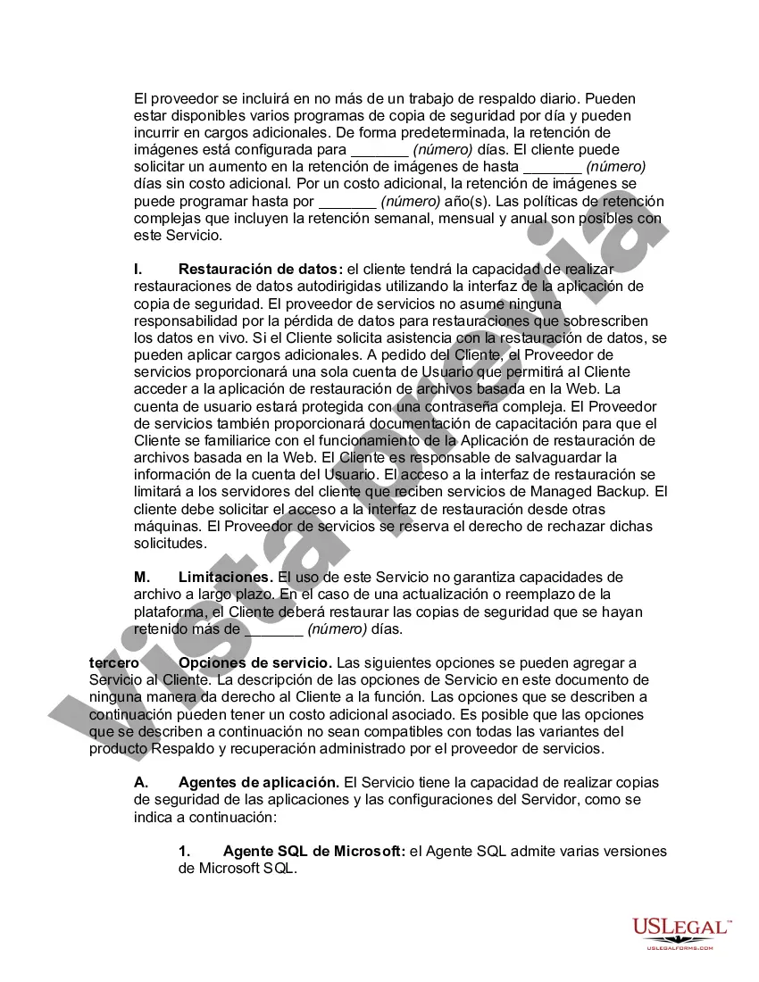 Preview Contrato de servicio de copia de seguridad y recuperación gestionada