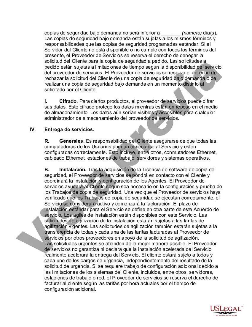 Preview Contrato de servicio de copia de seguridad y recuperación gestionada