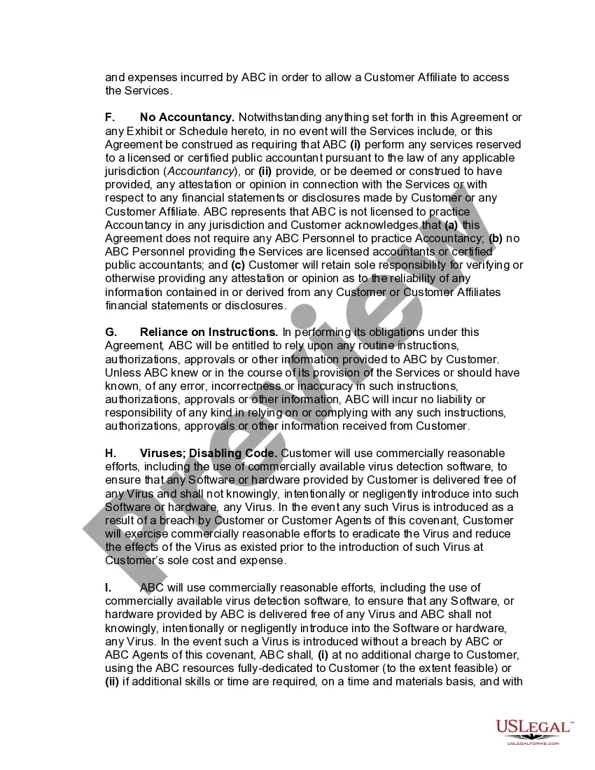 Get Master Agreement for Business Process Outsourcing Services Preview Master Agreement for Business Process Outsourcing Services