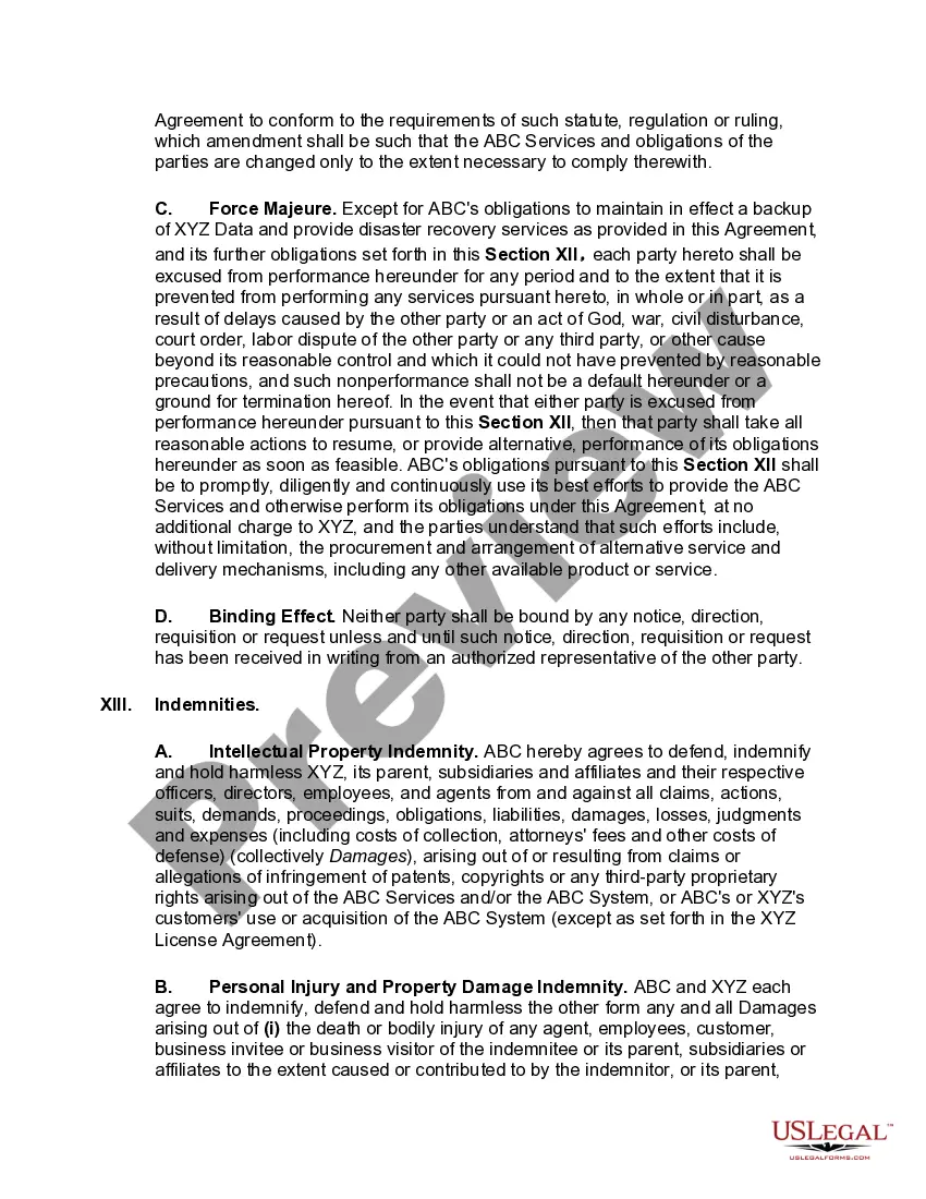 Get Processing and Services Outsourcing Agreement Preview Processing and Services Outsourcing Agreement