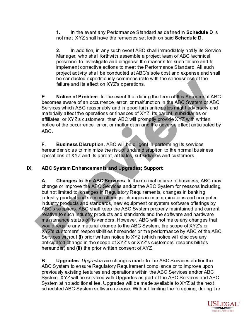 Get Processing and Services Outsourcing Agreement Preview Processing and Services Outsourcing Agreement