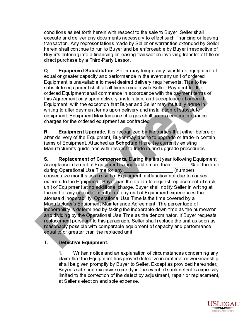 Get User Oriented Turnkey Hardware Purchase Agreement Preview User Oriented Turnkey Hardware Purchase Agreement