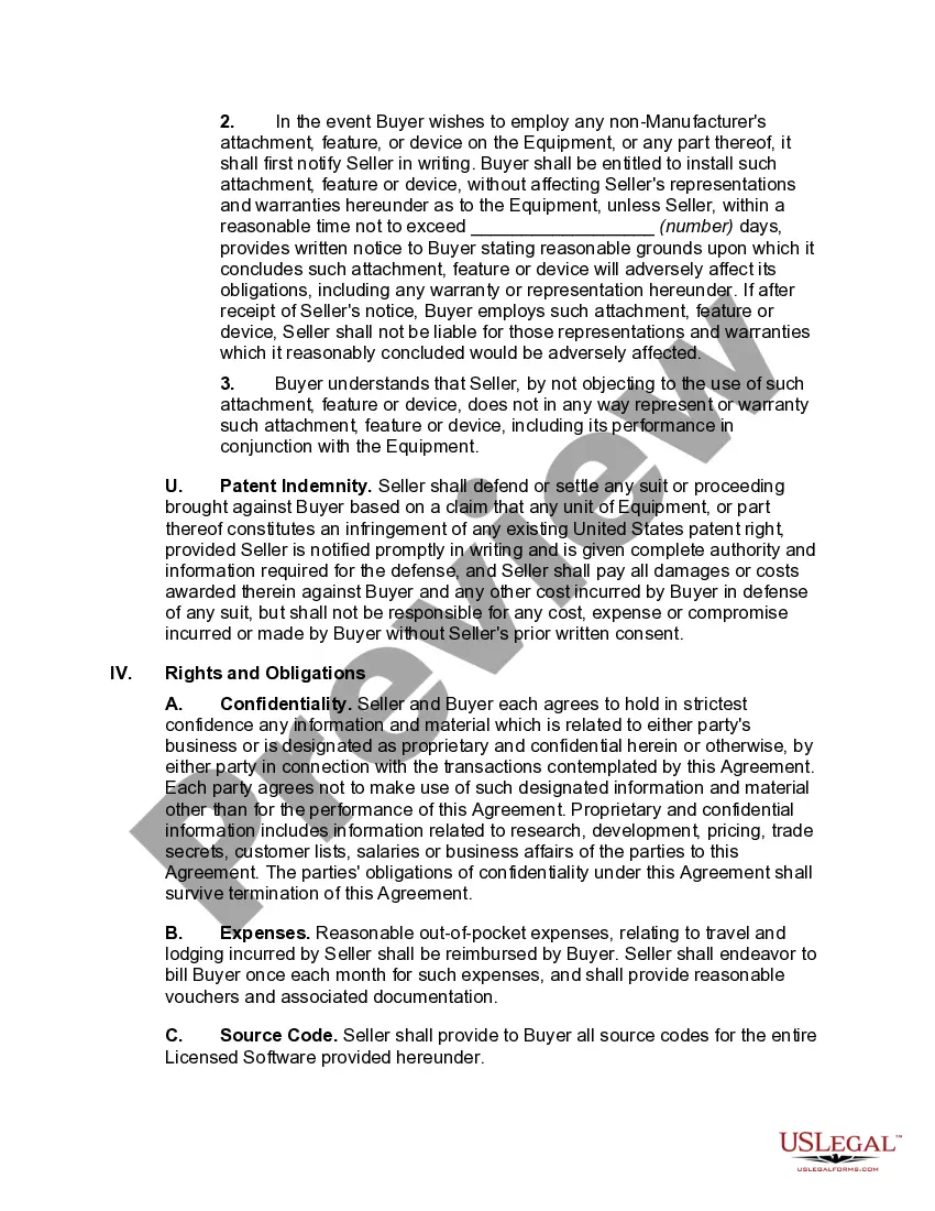 Get User Oriented Turnkey Hardware Purchase Agreement Preview User Oriented Turnkey Hardware Purchase Agreement