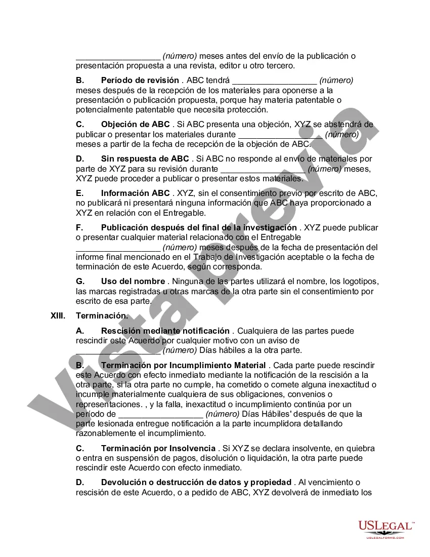 Preview Acuerdo de intercambio de datos