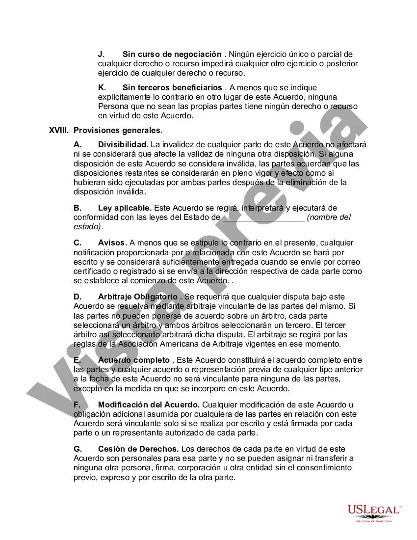 Preview Acuerdo de intercambio de datos