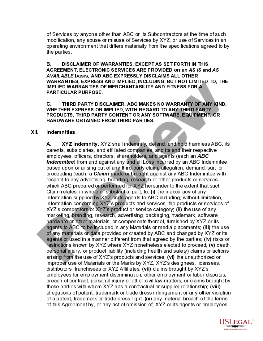 Get Agreement for Marketing and Brand Development Services Preview Agreement for Marketing and Brand Development Services