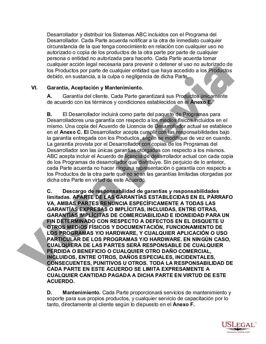 Preview Acuerdo de desarrollo y mercadeo conjunto con respecto a hardware informático y software relacionado