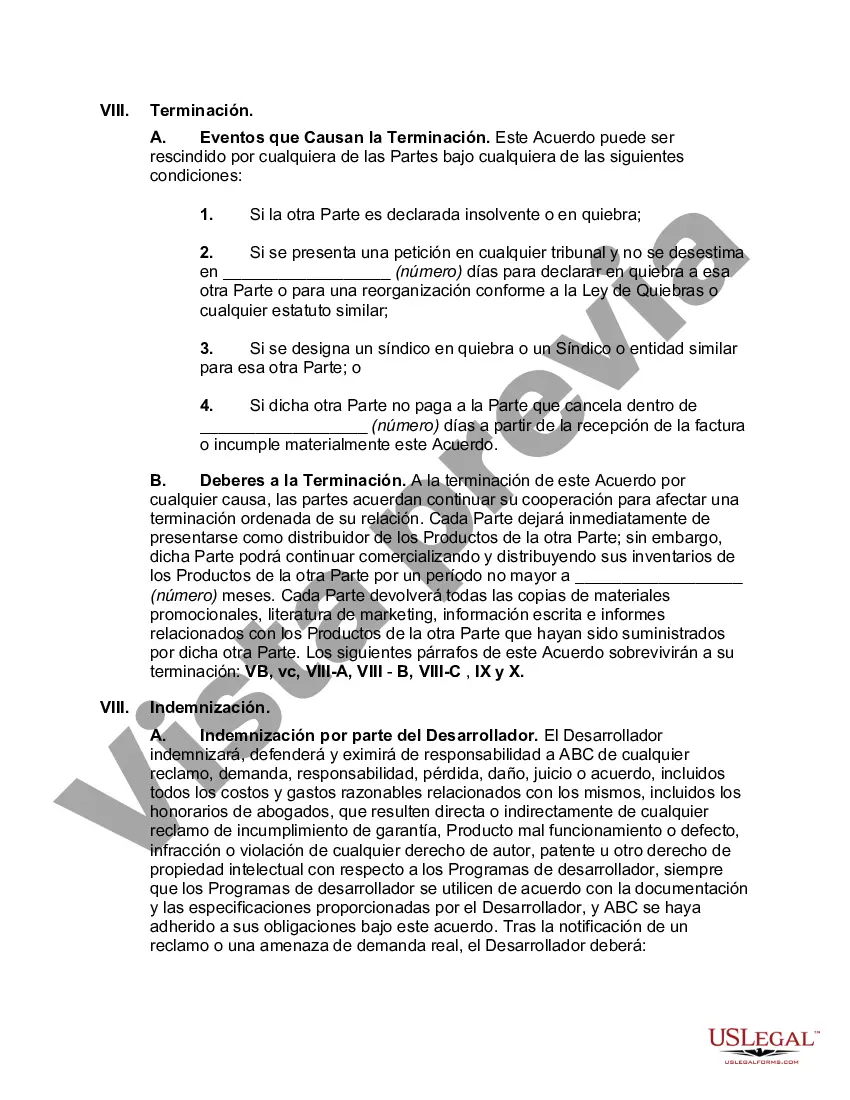 Preview Acuerdo de desarrollo y mercadeo conjunto con respecto a hardware informático y software relacionado