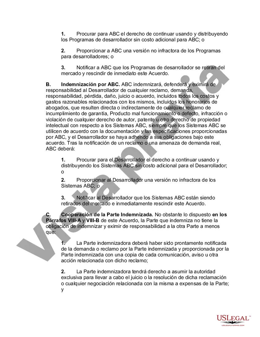 Preview Acuerdo de desarrollo y mercadeo conjunto con respecto a hardware informático y software relacionado