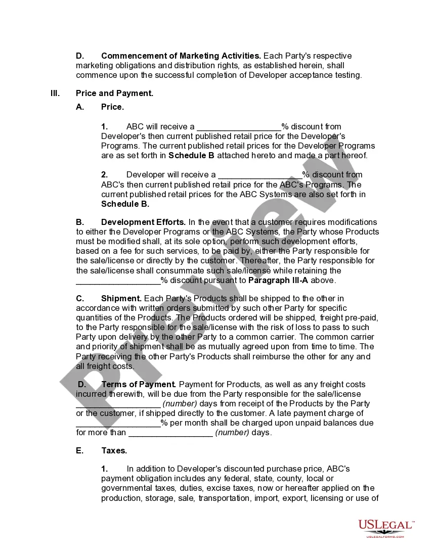Get Joint Marketing and Development Agreement regarding Computer Hardware and Related Software Preview Joint Marketing and Development Agreement regarding Computer Hardware and Related Software