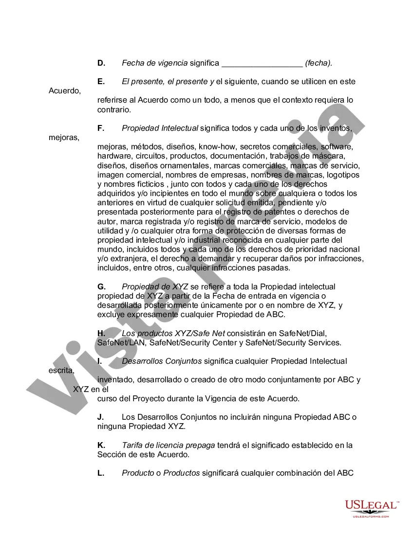 Preview Acuerdo de Desarrollo y Comercialización Conjunta para la Seguridad de Redes