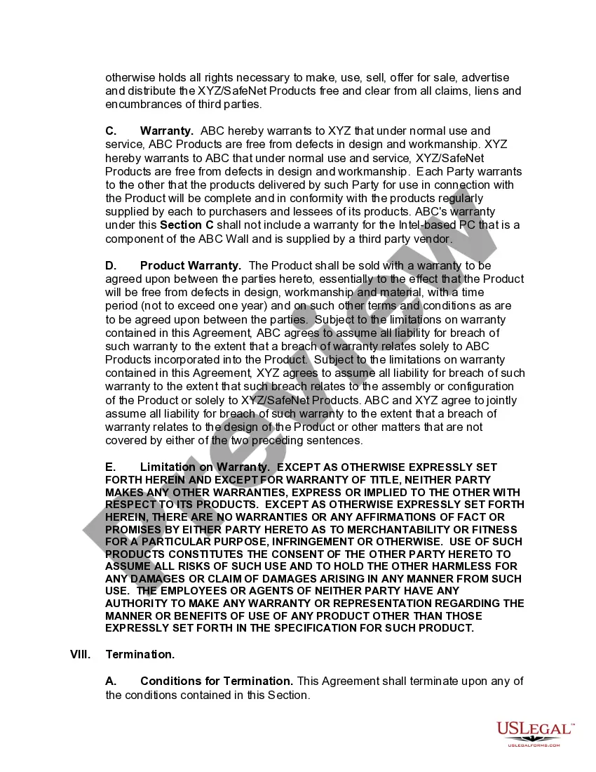 Get Joint Marketing and Development Agreement for Network Security Preview Joint Marketing and Development Agreement for Network Security