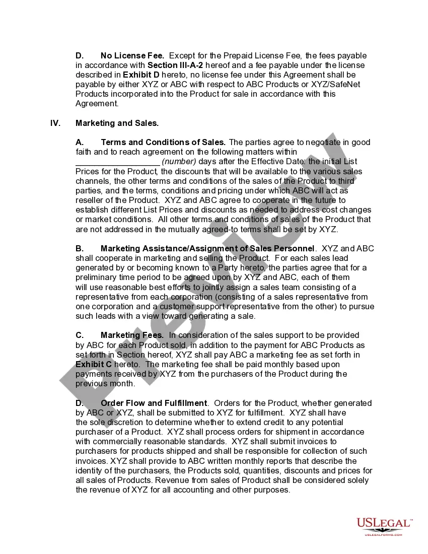 Get Joint Marketing and Development Agreement for Network Security Preview Joint Marketing and Development Agreement for Network Security