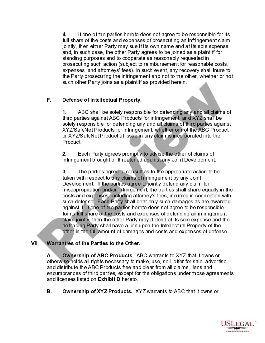 Get Joint Marketing and Development Agreement for Network Security Preview Joint Marketing and Development Agreement for Network Security