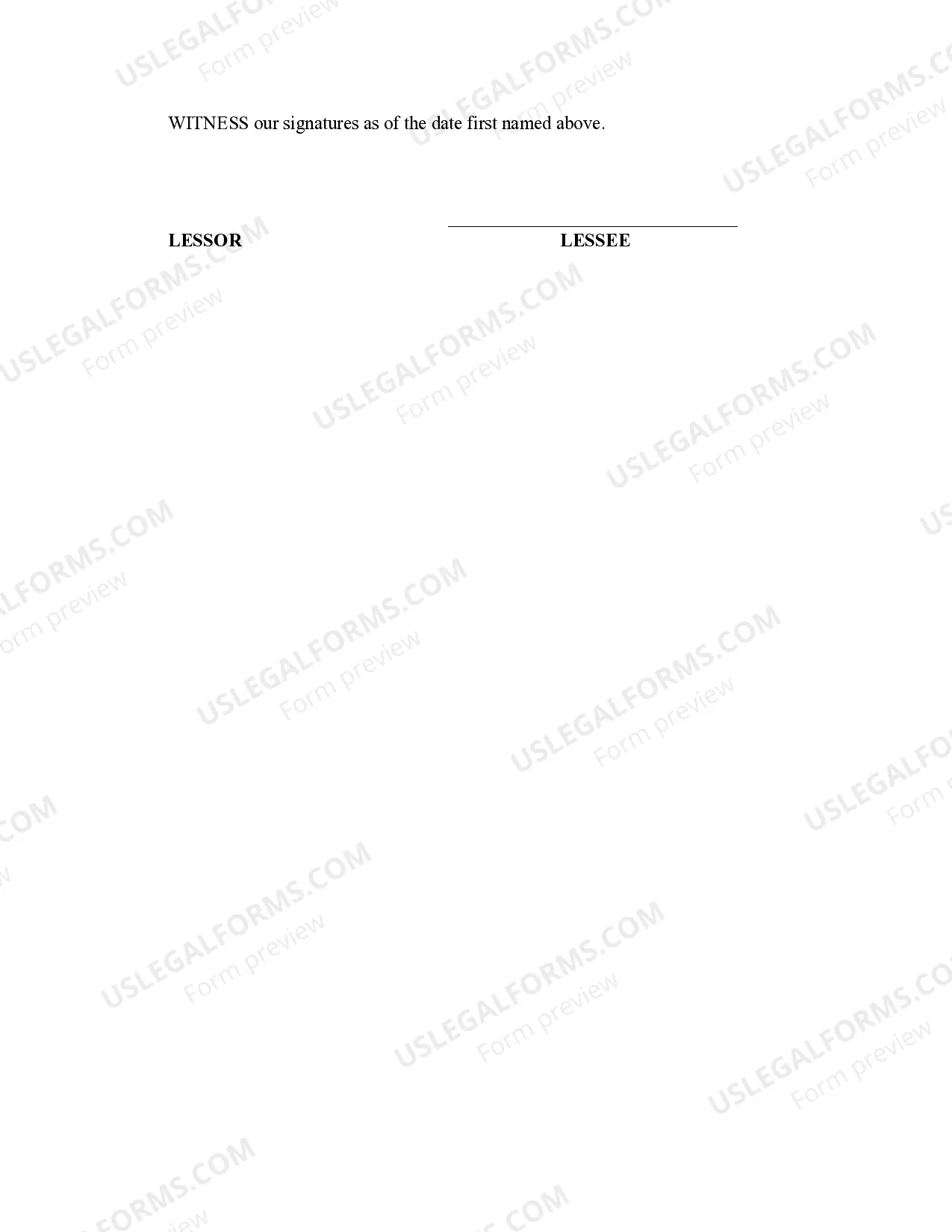 Preview Sound Equipment Rental Agreement (Lease)