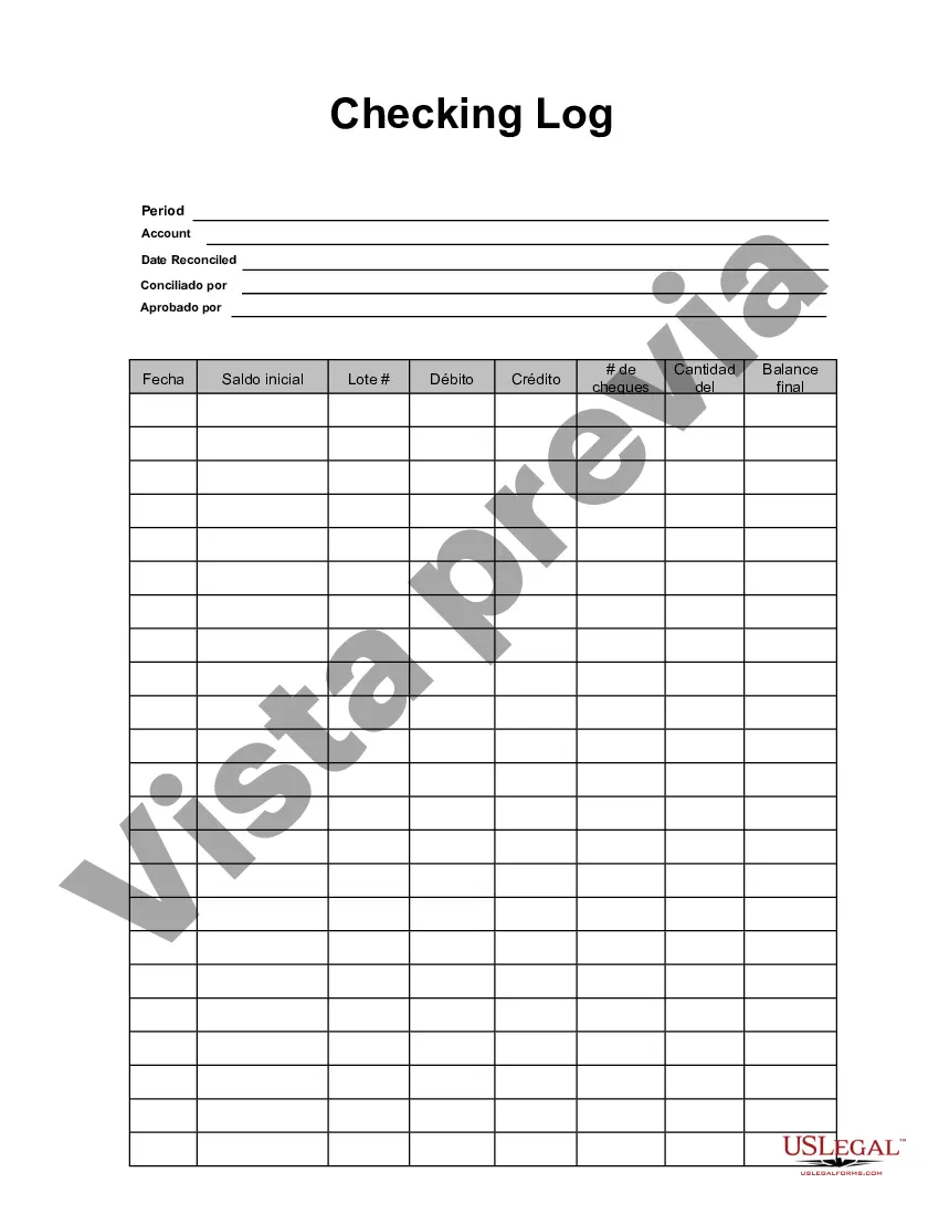 Preview Comprobación de registro