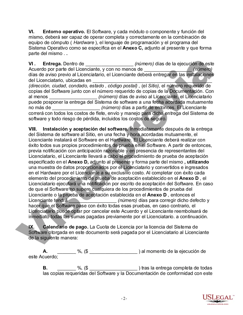 Preview Acuerdo de licencia de software orientado al usuario