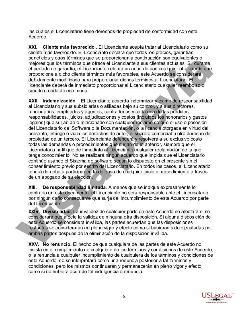 Preview Acuerdo de licencia de software orientado al usuario