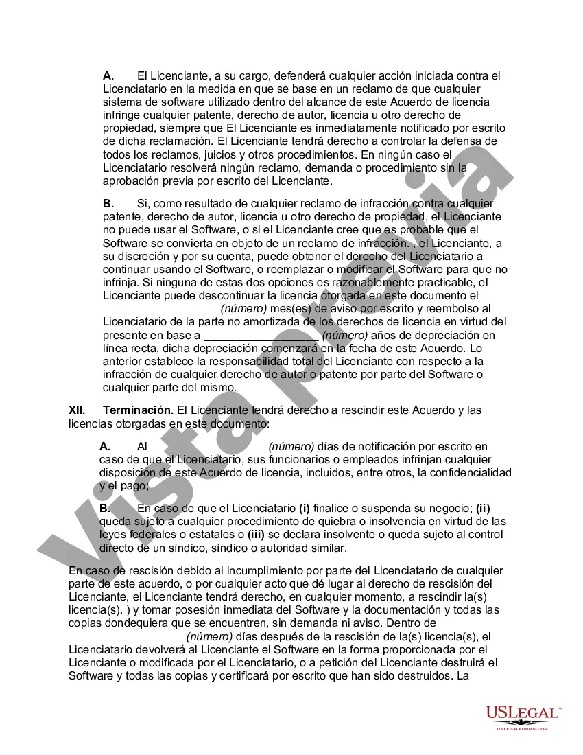 Preview Acuerdo de licencia de software orientado al proveedor