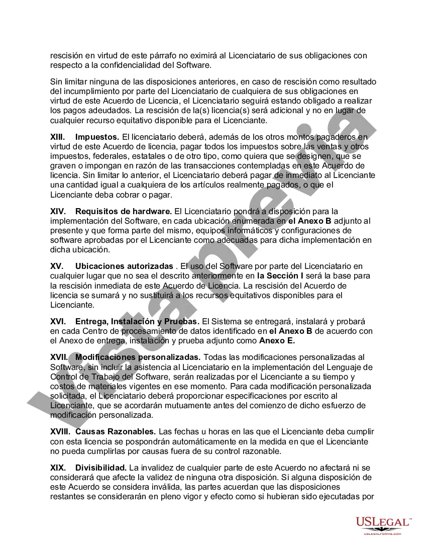 Preview Acuerdo de licencia de software orientado al proveedor