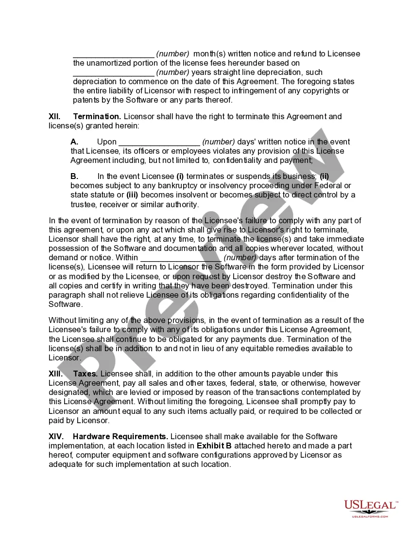 Get Vendor Oriented Software License Agreement Preview Vendor Oriented Software License Agreement