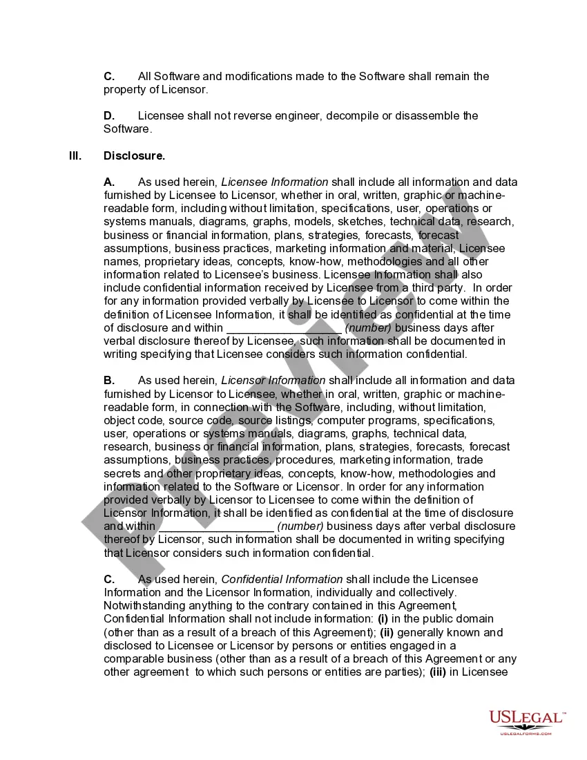 Get Trial Use License Agreement of Computer Software Program Preview Trial Use License Agreement of Computer Software Program