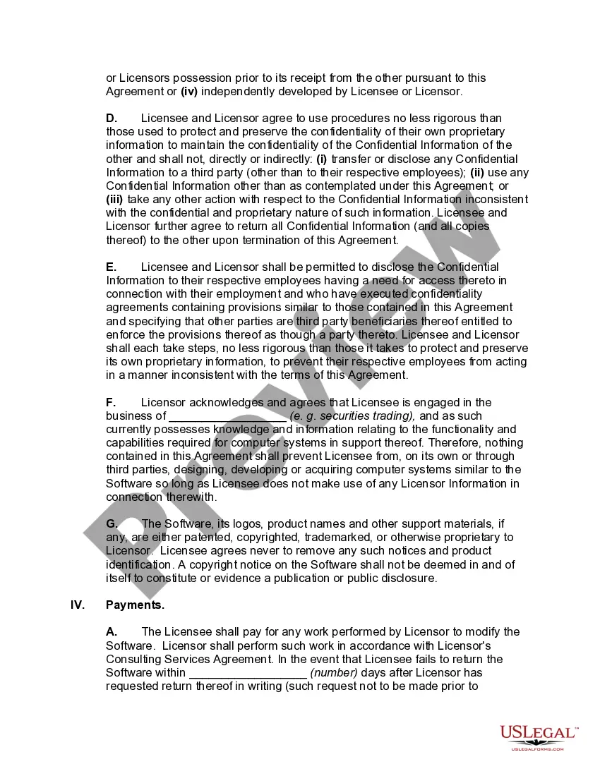 Get Trial Use License Agreement of Computer Software Program Preview Trial Use License Agreement of Computer Software Program