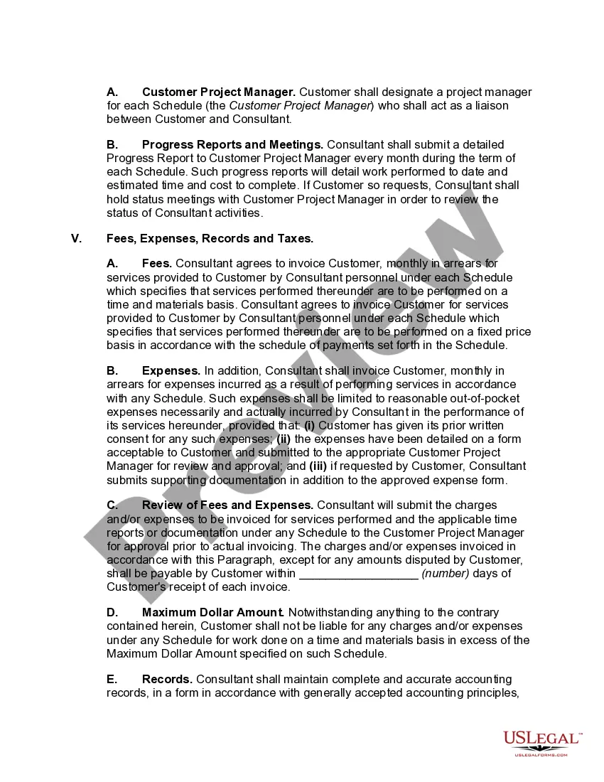 Get Customer Oriented Standard Agreement for Consulting Services Preview Customer Oriented Standard Agreement for Consulting Services
