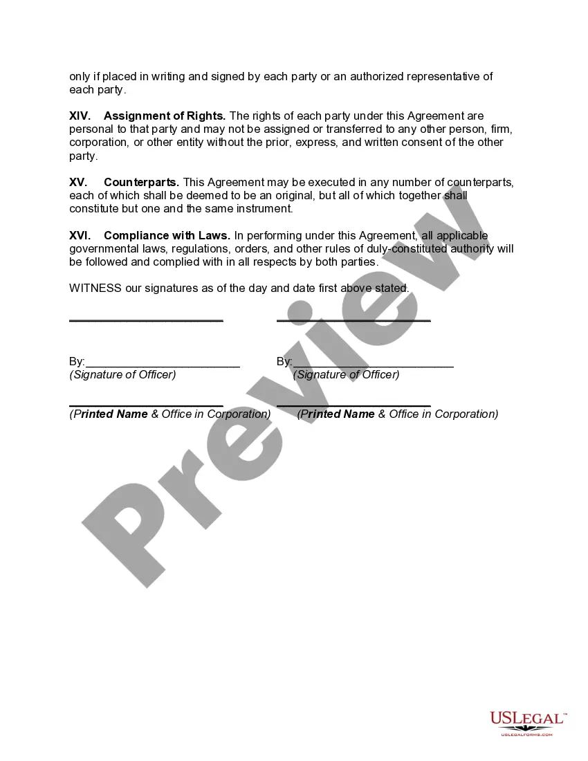 Preview Consulting Agreement for Independent Consultant with Non-Competition Clause