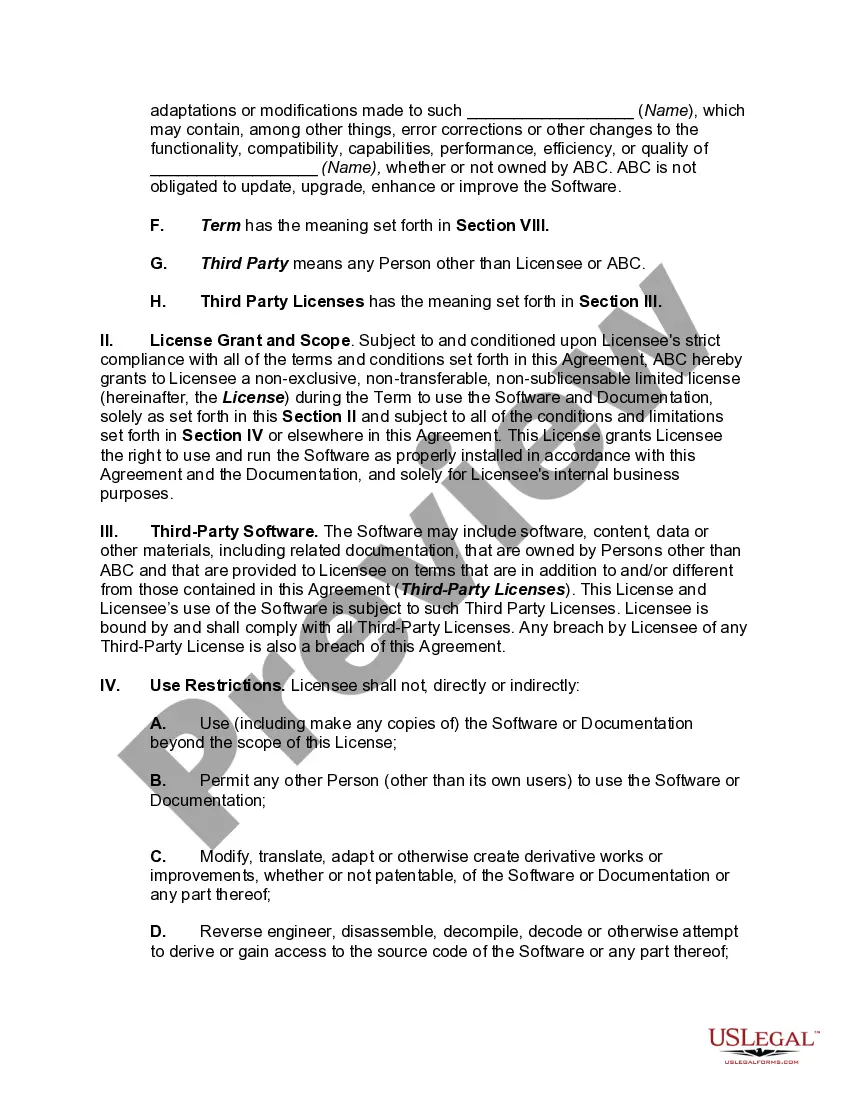 Get Click-Wrap Software License Agreement Preview Click-Wrap Software License Agreement