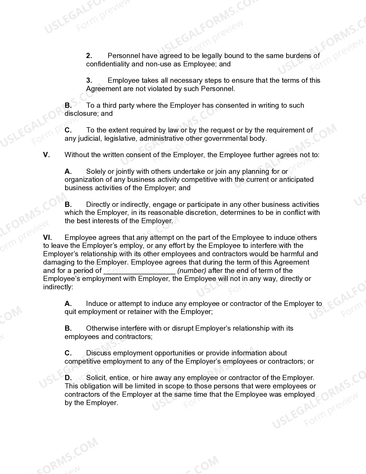 Preview Employment Confidentiality Agreement Regarding Work Product, Production Processes, Business Operations, Computer Software, Computer Technology, Proprietary and Trade Secret Technology